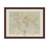 Dreams and Memories Custom World Push Pin Travel Map