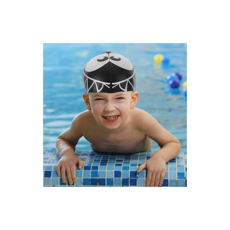 Yardwe Gorro De BañO para NiñOs DiseñO De TiburóN De