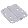 Hillman 851275 4" Residential Door Hinge - 5/8" Round Corner
