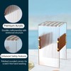 Acrylic Knife Block Holder, Display Stand with Transparent Striped, Kitchen