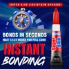 3 Gram (Pack of 12) Single Use Super Glue Liquid,