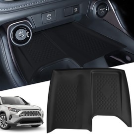 Wireless Charging Non-Slip Mat Fit for 2024 2025 Toyota Grand Highlander Silicone Protective Pad Dampproof Car Center Console Phone Charger Mat Liner Accessories