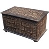 Handbeschnitzte Balsa Wood Chest in 3 Sizes/Chests Boxes – Size: