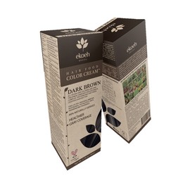 Hair Color Cream Dark Brown PPD FREE 2.7oz (80ml) by EKOEH BRASIL