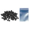 100pcs California JOS 2.54mm Black Jumper Caps Standard Circuit Board