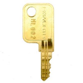 Haworth ML233 Replacement Key: 2 Keys