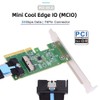 cablecc PCI-Express 8X PCIE5.0 to MCIO 8i Mini Cool Edge