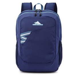 High Sierra Essential Backpack, Graphite Blue/True Navy, One Size