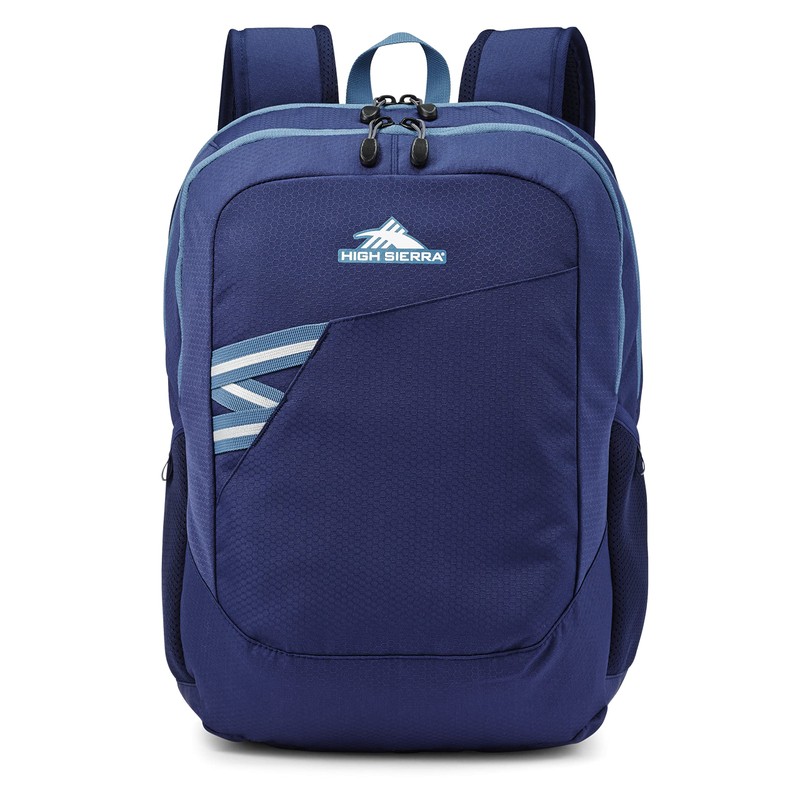 High Sierra Essential Backpack, Graphite Blue/True Navy, One Size