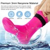 HINATAA 3mm Neoprene Wetsuit Socks,Thermal Wetsuit Socks, Quick-Drying Non-Slip Diving