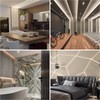 LLTOP COB LED Strip Lights Natural White 4000K, DC24v 16.4ft/5m