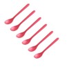 FACKELMANN Set of 6 egg spoons, breakfast spoons, 14 cm,