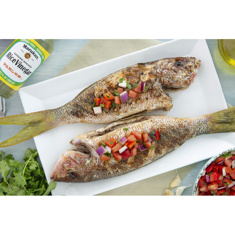 Marukan Genuine Brewed Rice Vinegar, 24 oz