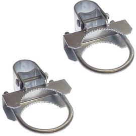 Chain Link Fence "Bull Dog" Commercial Duty Gate Hinge (2-7/8" Post - 1-5/8 & 1-7/8" Gate Frames - 2 Pack)