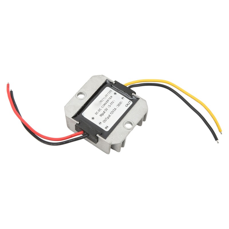 DC Boost Module Waterproof Die Cast Aluminum High Conversion Rate