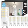 G9 LED Bulb 4W Equl. 40W Halogen, Vinaco 6 Pack