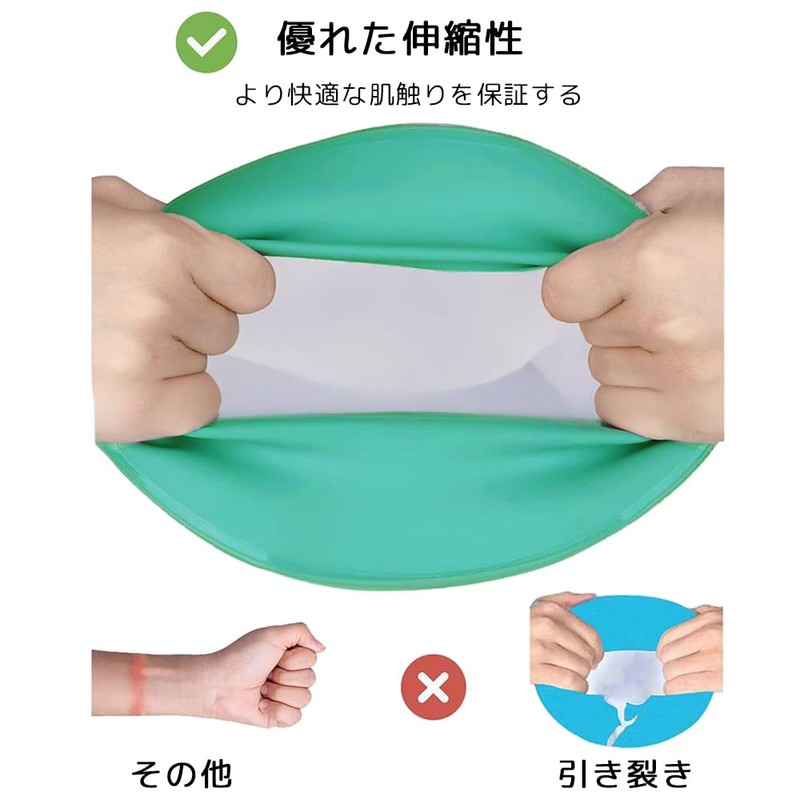 HAUUFENN ギプス 防水カバー 手用 1枚入 骨折 お風呂カバー ギプスカバー 防水カバー ギブス対応