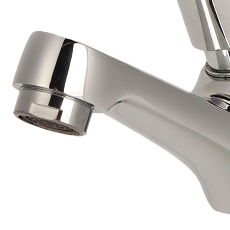 Washbasin Tap, G1/2 Delay Faucet, Single Cold Water Tap, Self-Closing