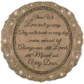 Carson Home Accents CHA10147 Beadworks Garden Stone Always Near (Set of 1)