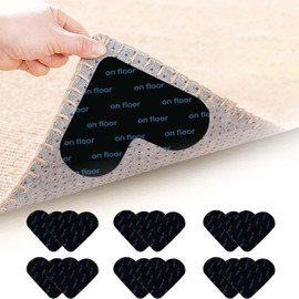 Carpet Anti-Slip Sheet, Set of 12 (Newest Improvement, Super Strong, Repeated!), Large Size, Anti-Slip Sheet, Anti-Slip Sheet, Anti-Slip Rug, Anti-Slip Sheet, Anti-Slip Mat, Anti-Slip Sheet, Anti-Slip