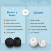 Comply TrueGrip Pro TW-700-B Foam Earbud Tips, Small/Medium/Large (3 Pairs)