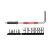 Vessel SLH2-1 2-Way Speed L-Shaped Handle Bit/Socket Set