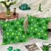 Fukeen 2 Pack Waterproof St Patrick’s Day Pillow Covers 20x20