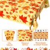 Fall Tablecloth, Thanksgiving Tablecloth, Thanksgiving Decorations Table Decor, 2 Pcs