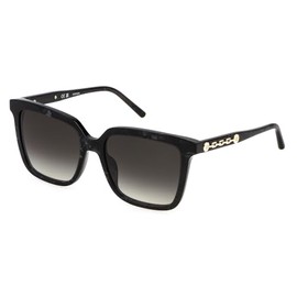 Escada Sunglasses SESE 61 0981 Black W/White Temple