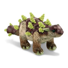 DolliBu Ankylosaurus Dinosaur Stuffed Animal - Huggable Dinosaur Plush, Adorable Playtime Ankylosaurus Plush Toy, Cute Dinosaur Cuddle Gifts, Super Soft Plush Doll Toy for Kids and Adults - 18 Inches
