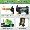 DaoDaoZhu Light Up Toy Gun with Sound Effects for Kids,