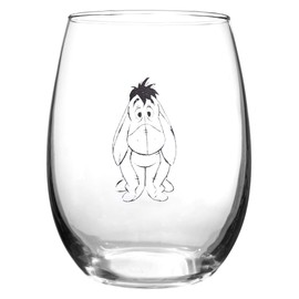 Winnie The Pooh Collectible Wine Glass Set (Eeyore)