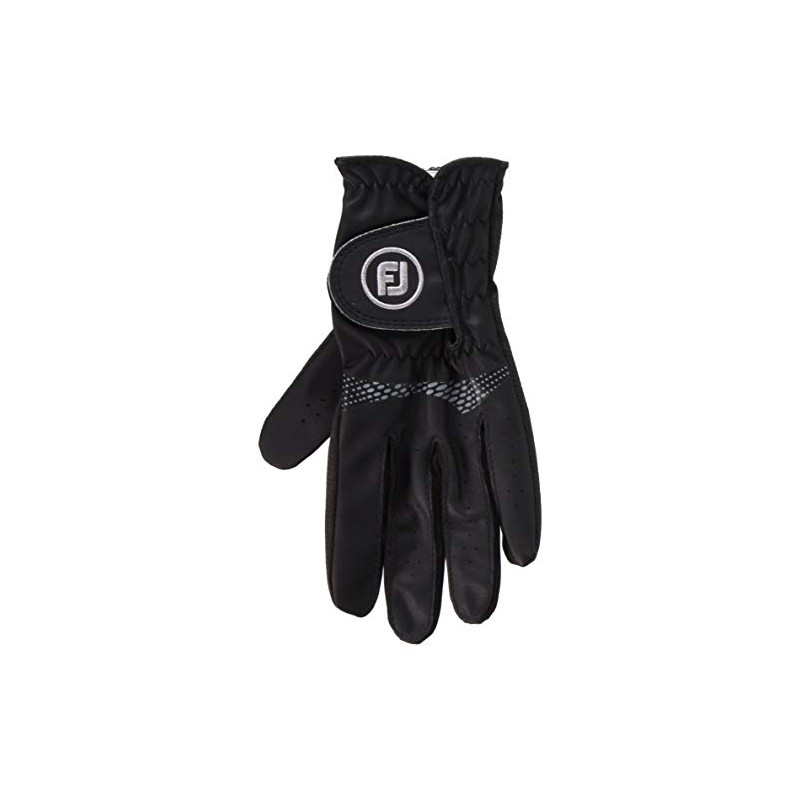 FootJoy Golf Gloves (Left Hand), Plactex, 2020 Model, Men's, Black