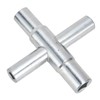 Pissente 4 Way Sillcock Key Set, Pack of 2 Stainless
