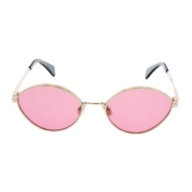 Lanvin LNV116S Sunglasses, 724 Rose Gold/Rose, 57