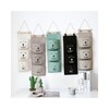 fabric wall hangings Pocket Gray DC002565 5ea