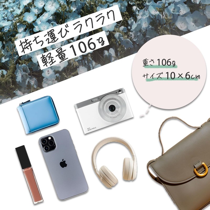 KEIYO AN-DC003 (WH) 8 Megapixels, Digital Zoom Sending to Smartphones,