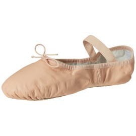 Bloch Women's Dansoft Full Sole Leather Ballet Slipper/Shoe Dance, Pink, 8 Wide