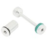 Oil Diverter Barbell Restrictor Galley Plug with Bypass Valve Plug