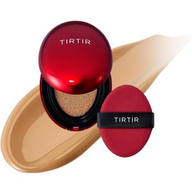 TIRTIR – Mask Fit Red Cushion (MINI) 4.5 g – TONO 30N RICH HONEY – Base de maquillaje de alta cobertura cushion – larga duración hasta 72 h – acabado satinado – ligera y transpirable