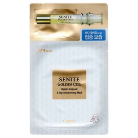 Senite Golden Cell Ampoule 2-Step Moisture Mask 1+25ml / 세니떼 골든셀 앰플2스텝 모이스처 마스크 1+25ml