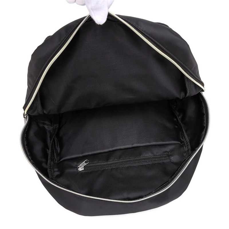 Drasawee Waterproof Backpack Casual School Bag Daypack for Women Black