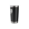 LIFE HAPPENS BE HAPPY LOVE LAUGH Stainless Steel Insulated Tumbler