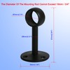 Aopin 4Pcs Ceiling Mount Bracket Pipe Hole Diameter 19 mm