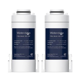 Waterdrop WD-EDF Replacement Filters for All Waterdrop Instant Water Filter Jug, WD-ED01W, WD-ED01B, Last Up to 3 Months or 757 litres (Pack of 2)
