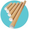 Triplast 5 x A3 Postal Tubes with End Caps (330x50mm