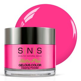 SNS Nail Dip Powder, Color Dipping Powder - Peep Show (Pink), CS211 - Long-Lasting Nail Color Lasts 14 Days - Low-Odor & No UV Lamp Needed - 1 oz.