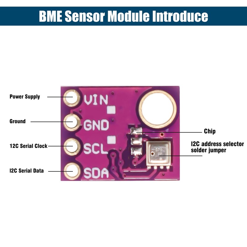 BME 5V Altimeter Module Binghe Pack of 2 BME High