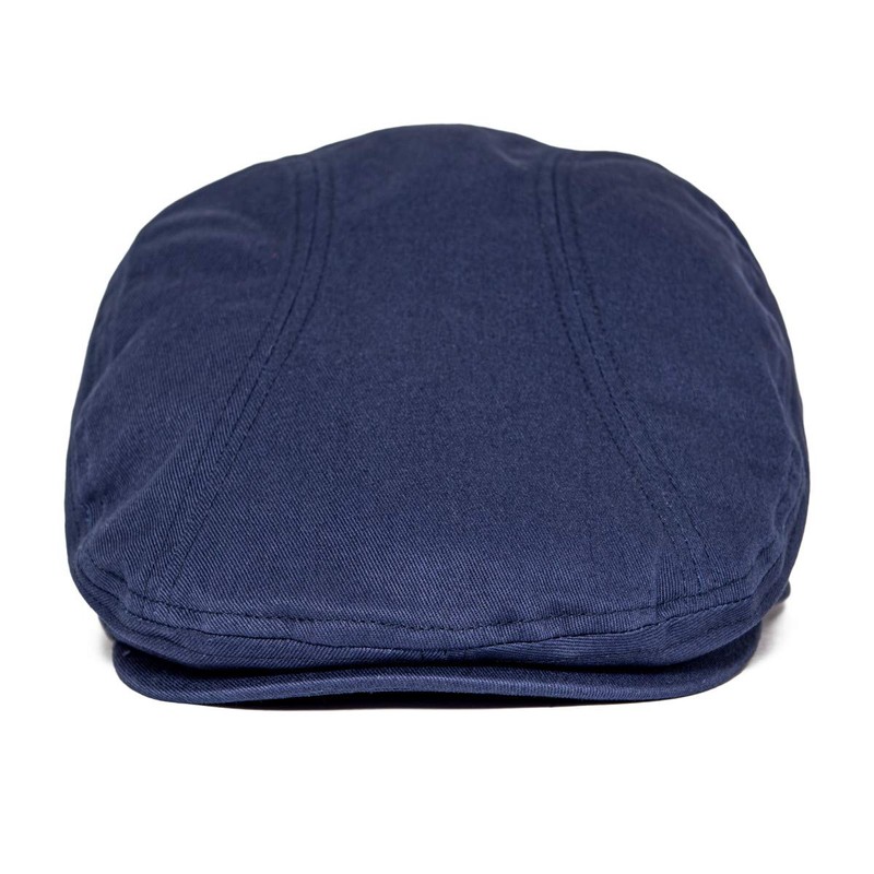 BOTVELA - Gorra para hombre de sarga de algodón, Marino,