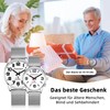 Hearkent Talking Watch, German Voice Prompt, Large Numbers, Self-Adjusting Talking